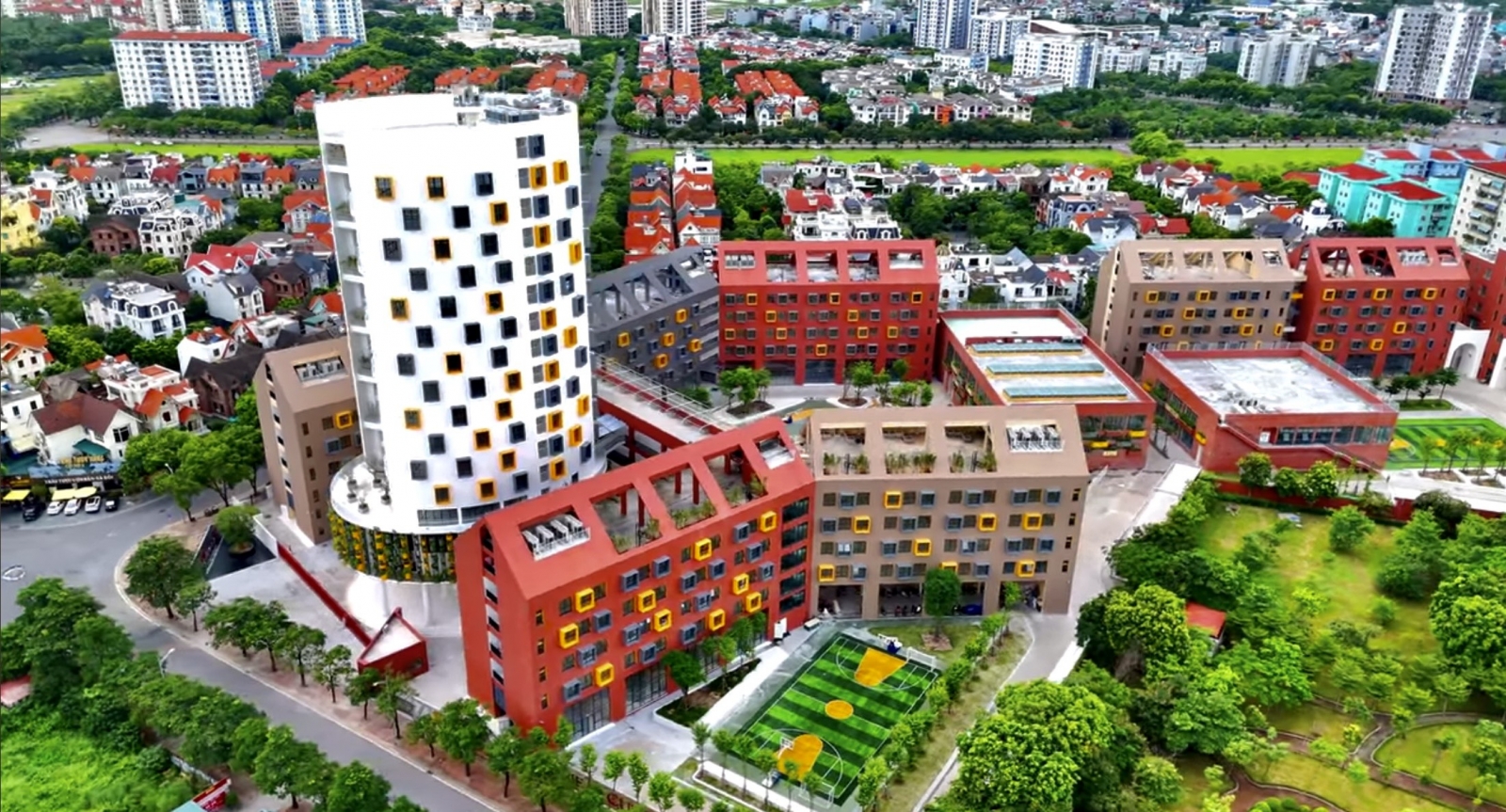 trường Merie curie Long Biên