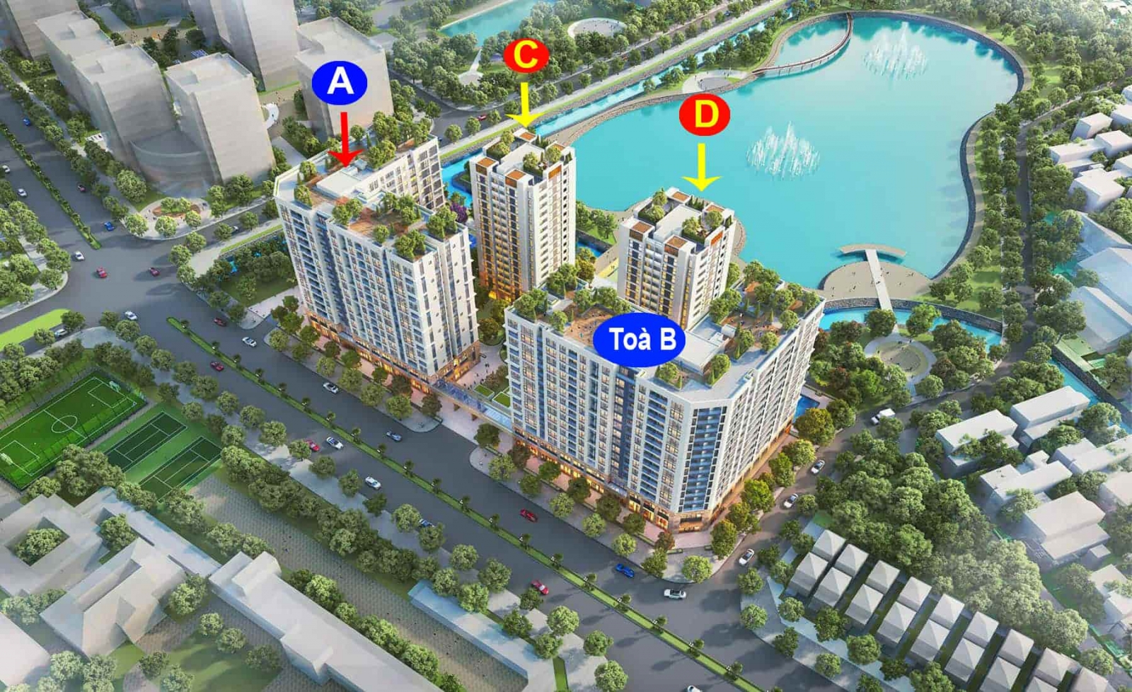 Phối cảnh Platinum Long Biên