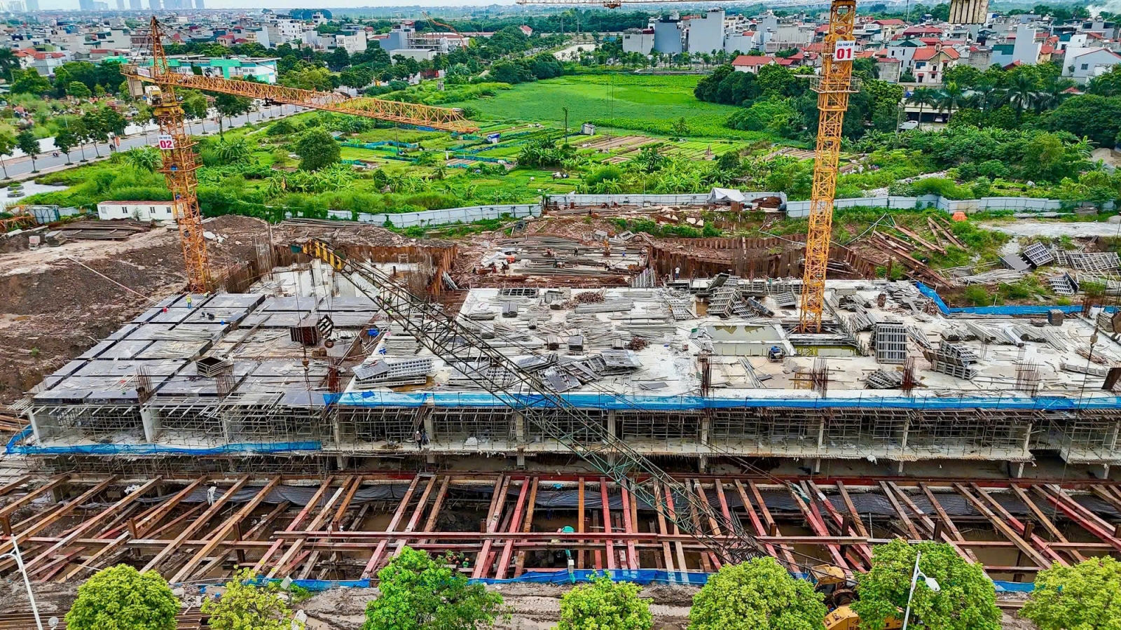 Tiến độ dự án Platinum Long Biên