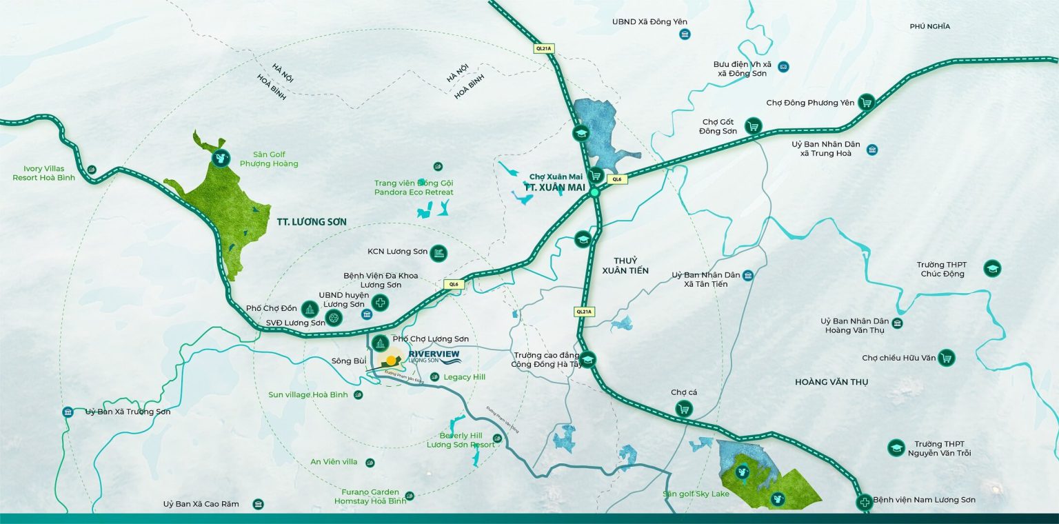  vị trí Riverview Lương Sơn 
