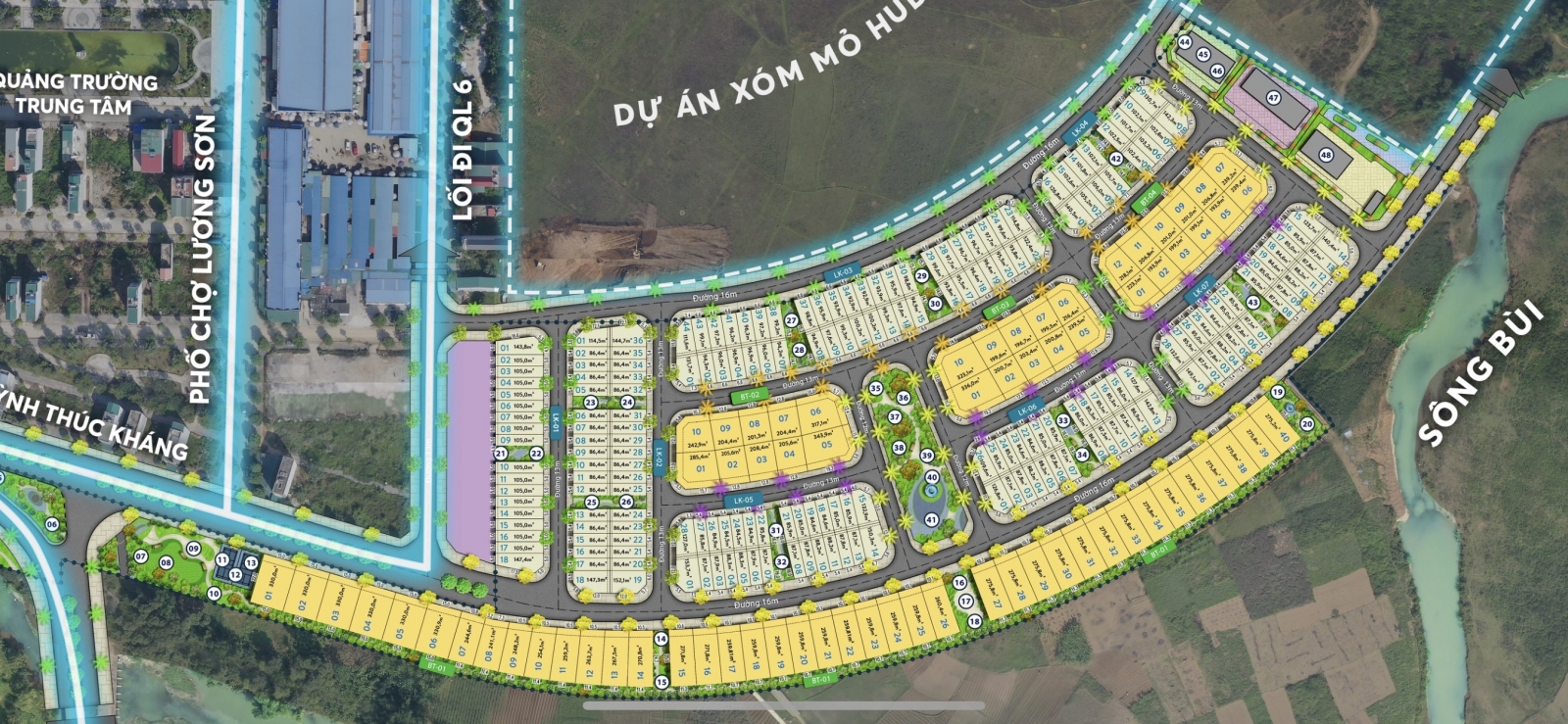 thiết kế Lương Sơn riverview lương sơn hòa bình