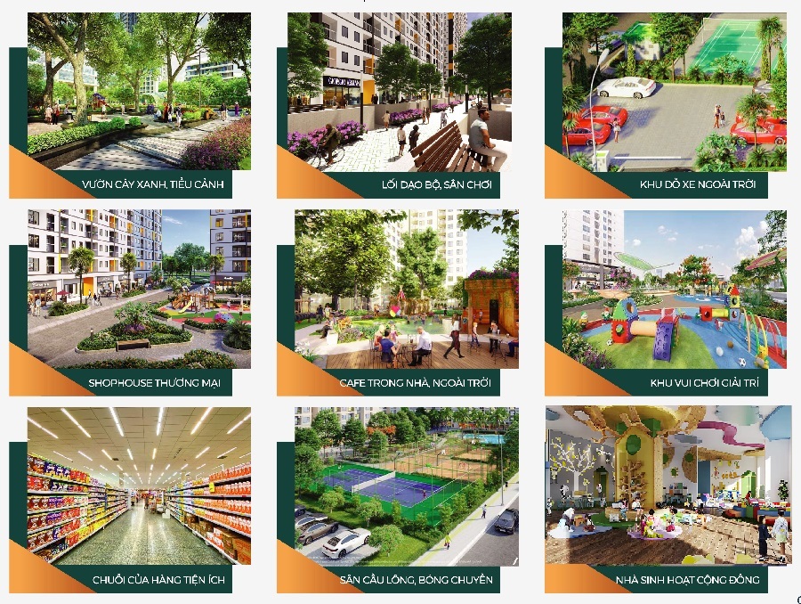 tiện ích Chung cư Thanh Bình Garden