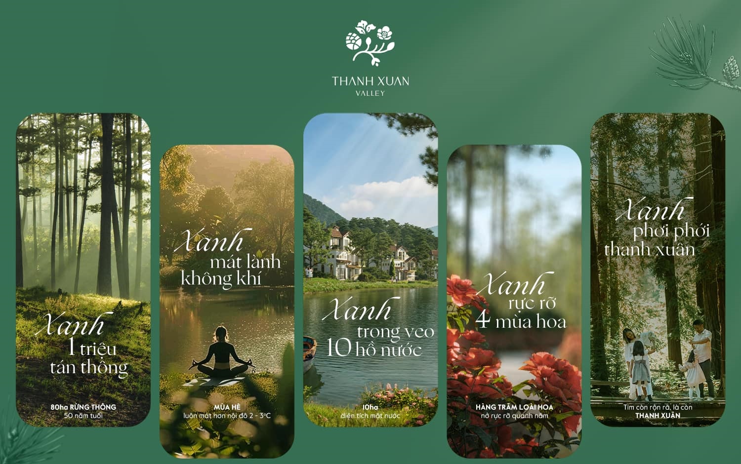 Thung Lũng Thanh Xuân Valley tiện ích