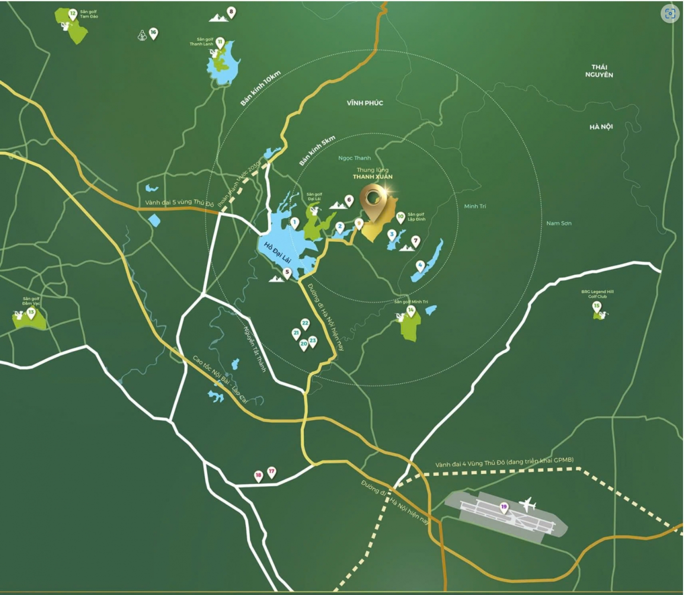 mặt bằng Thanh Xuân Valley