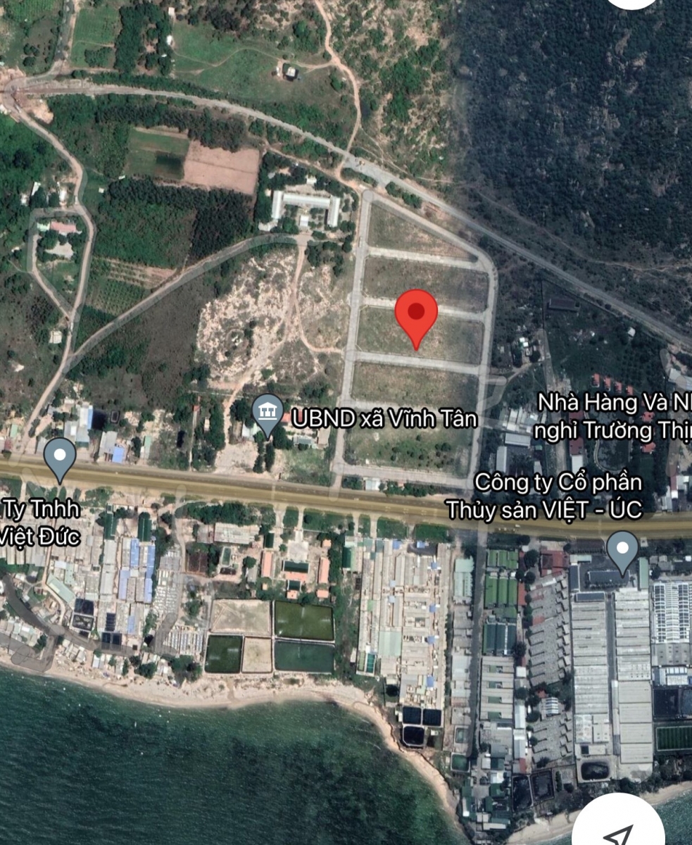 vị trí the seaport vĩnh tân - bình thuận