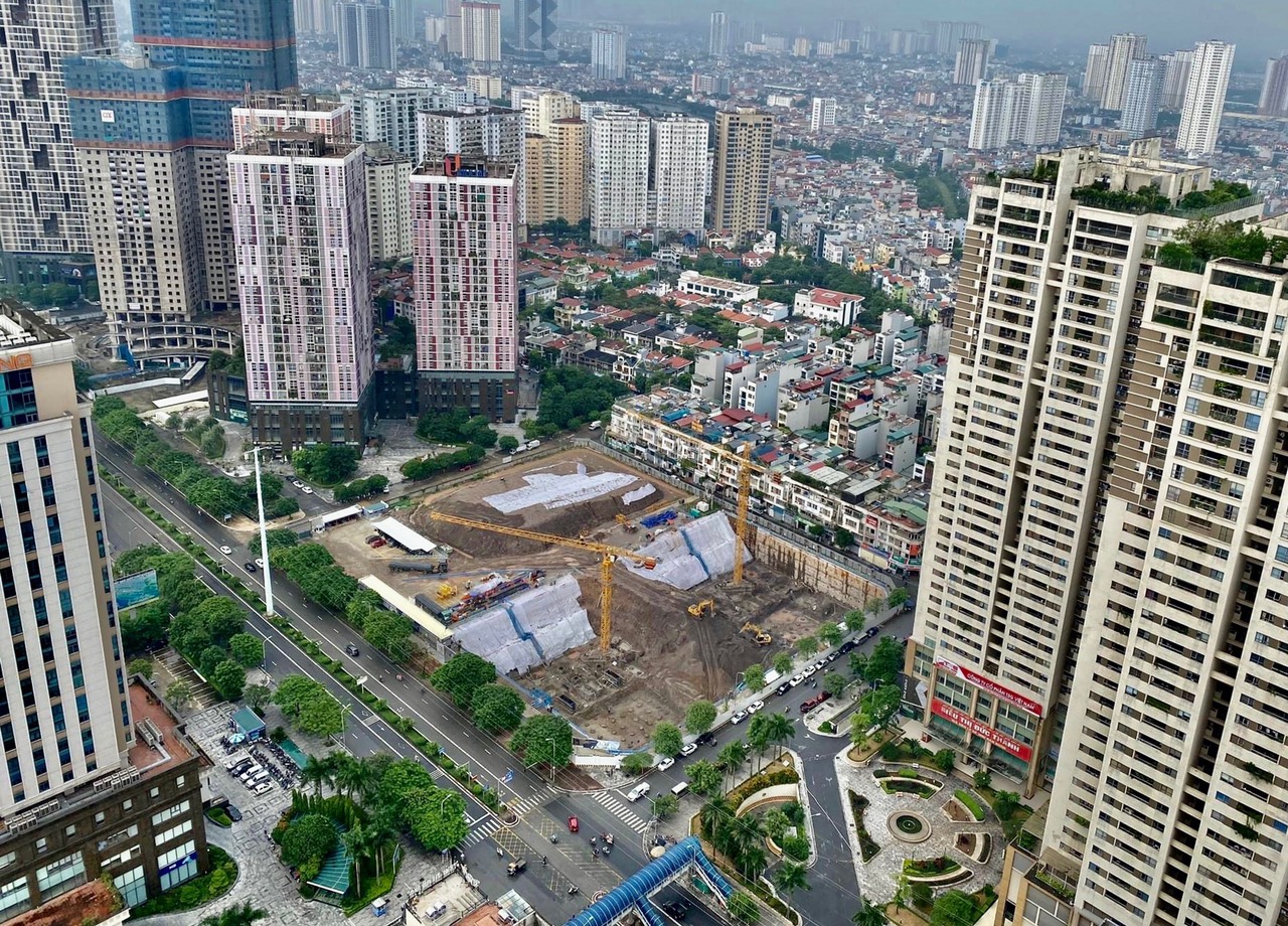 tiến độ dự án the charm an hưng