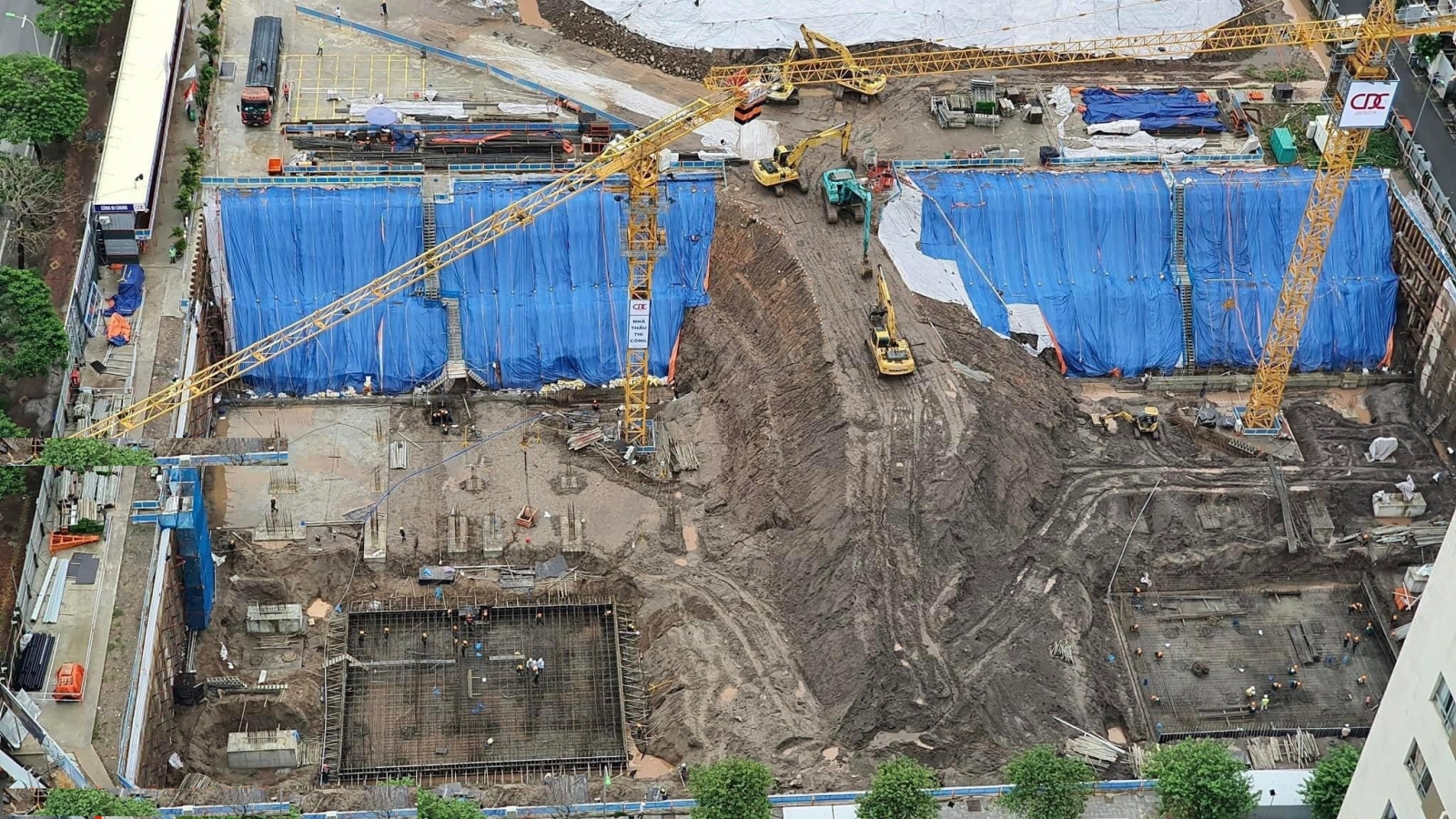 tiến độ dự án the charm an hưng