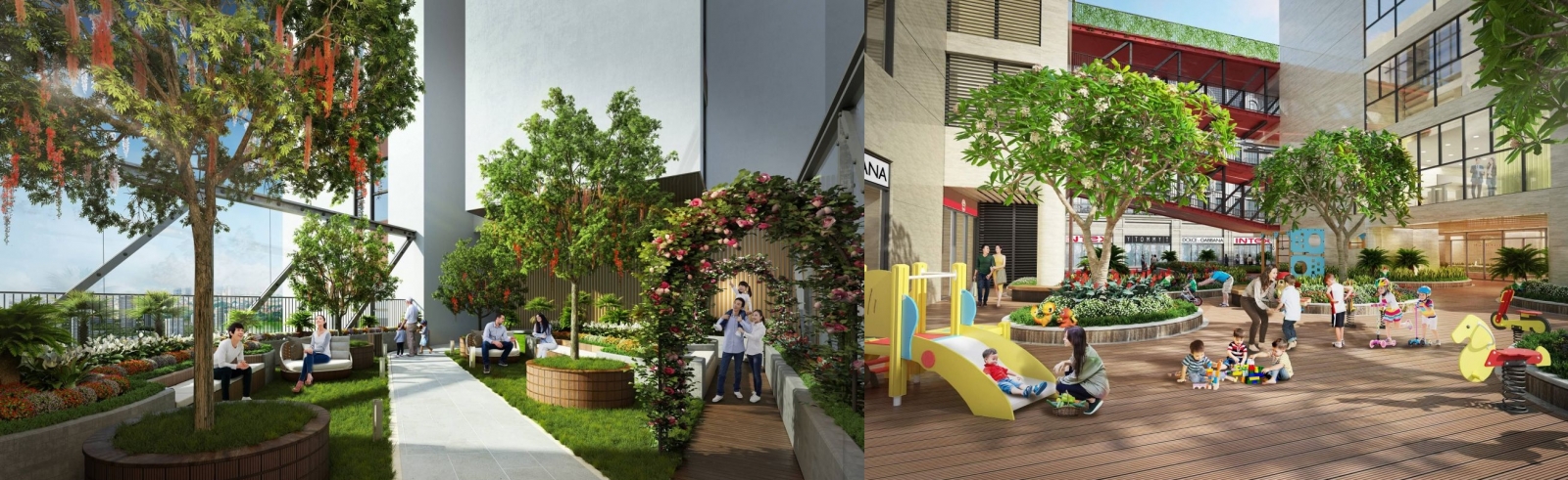 tiện ích the charm an hưng hà đông