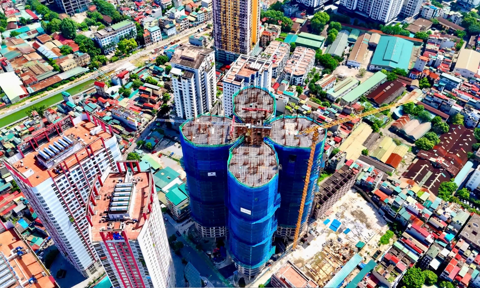 Tòa Cánh Hoa chung cư 360 Giải Phóng Skyview Plaza