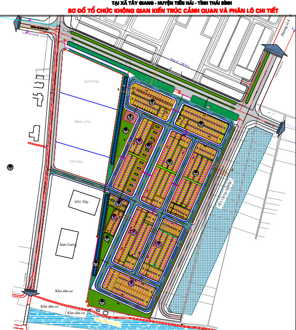 Đất nền Trái Diêm 3 - Tiền Hải