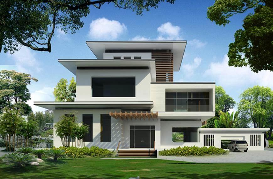 Biệt thự Trái Diêm 3 Tiền Hải diện tích 240m2 mặt tiền đến 12m