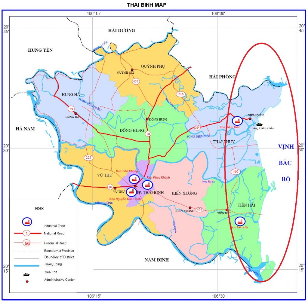 Khu kinh tế Ven biển Thái Bình – Động lực Phát triển kinh tế Bắc Bộ