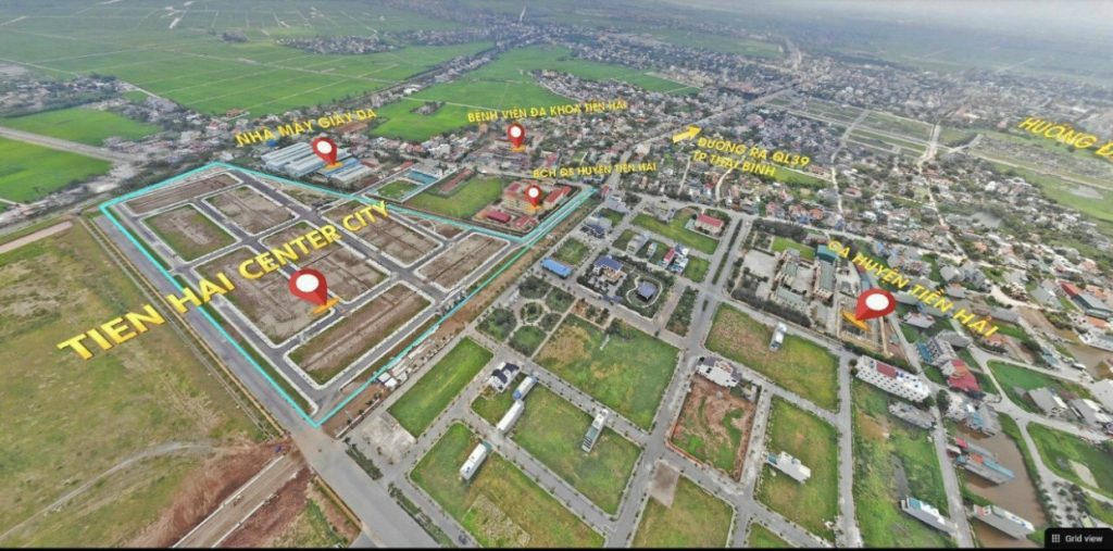Đất nền Trái Diêm 3 - Tiền Hải