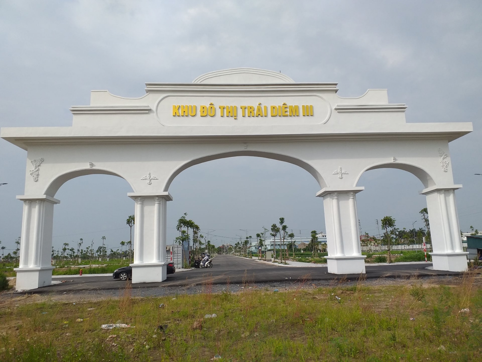 Cổng chào dự án Trái diêm 3 Tiền Hải