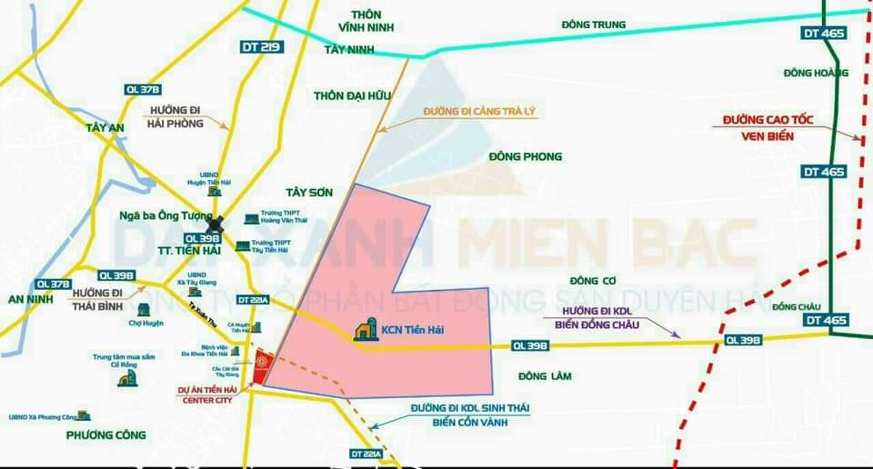 Đất nền Trái Diêm 3 - Tiền Hải