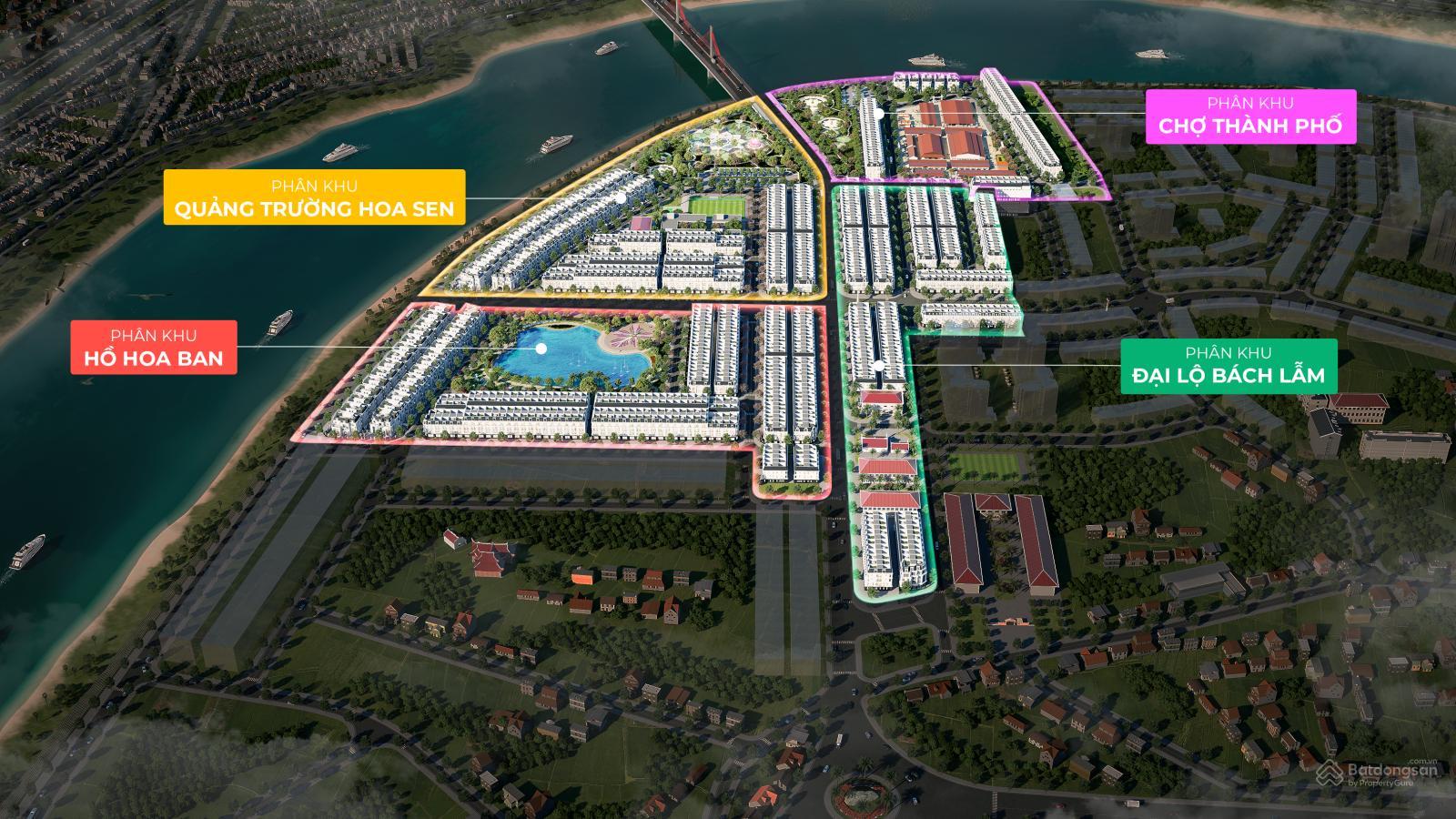 Mặt Bằng Khu Đô Thị Yên Bái Riverside