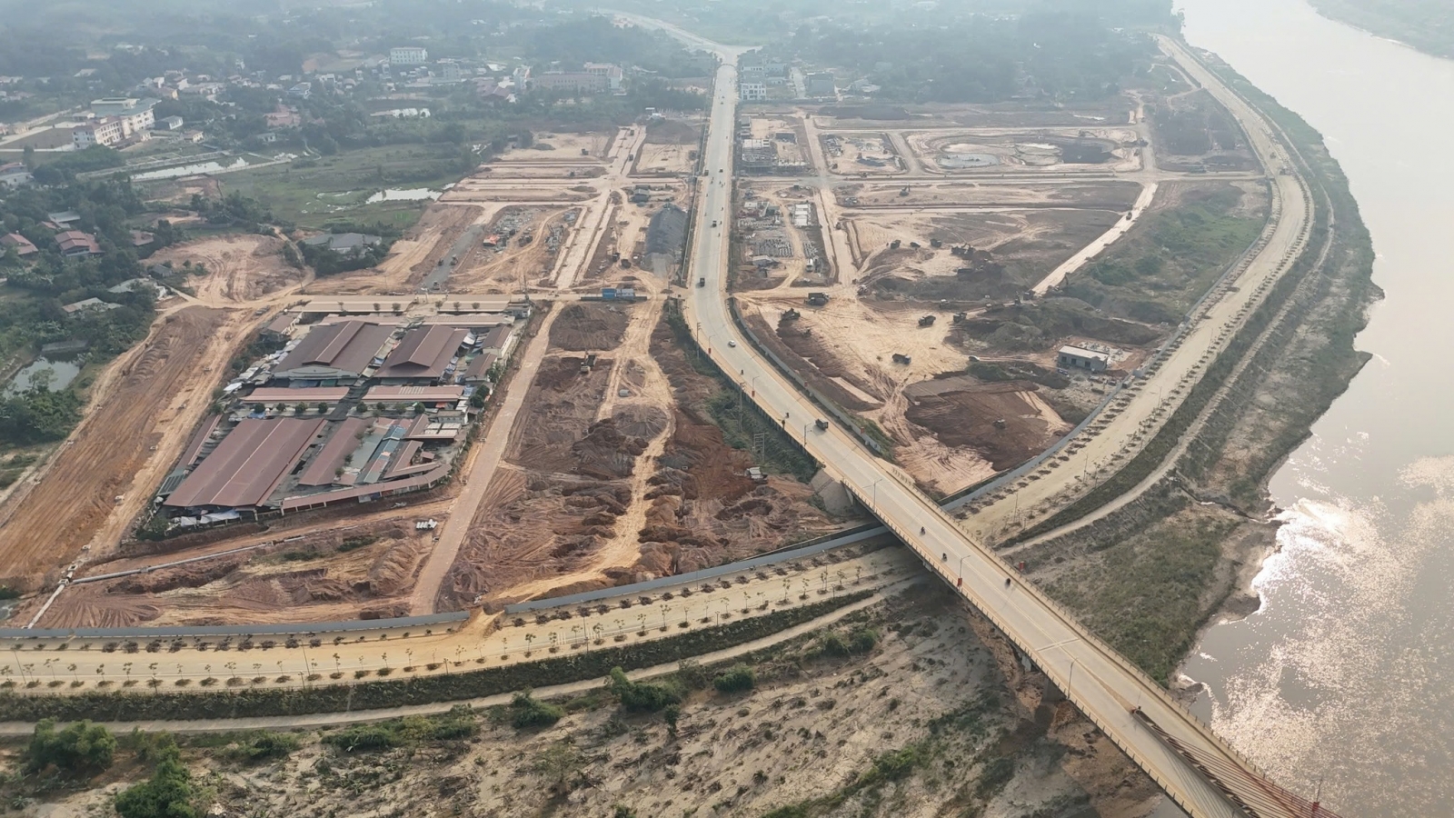 Khu đô thị Yên Bái Riverside tiến độ