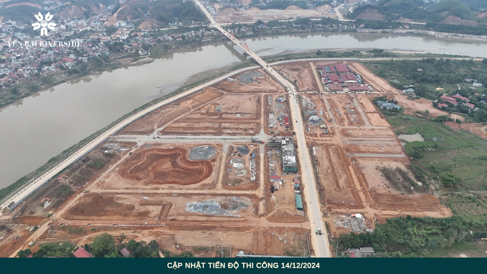 Khu đô thị Yên Bái Riverside tiến độ