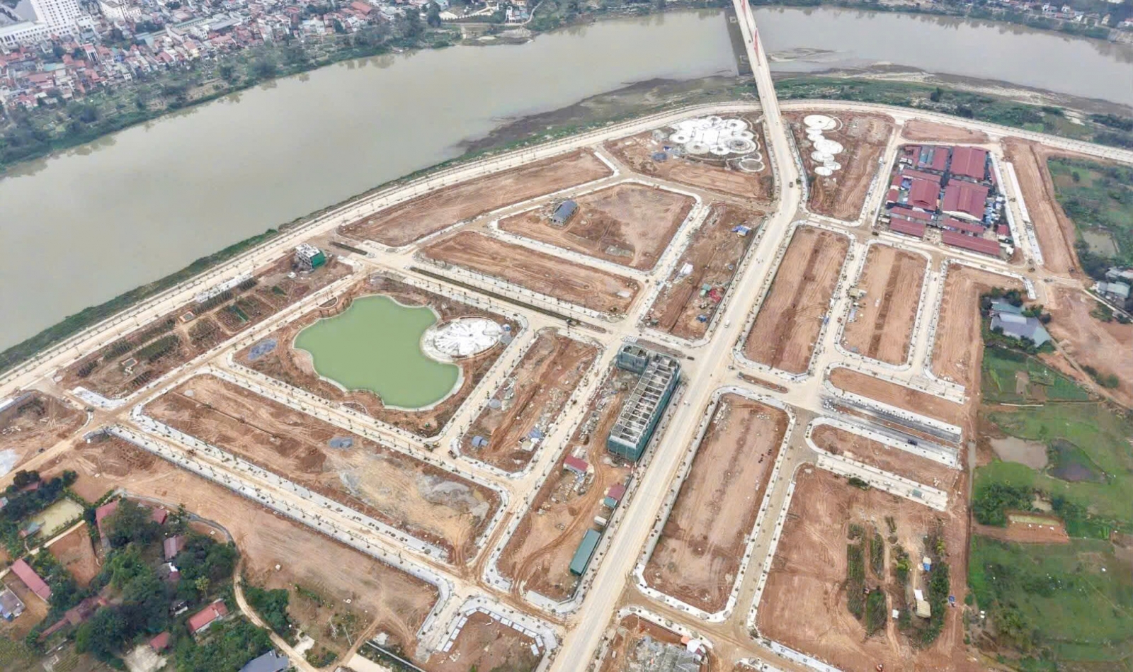 Tiến độ Yên Bái Riverside tháng 2/2025