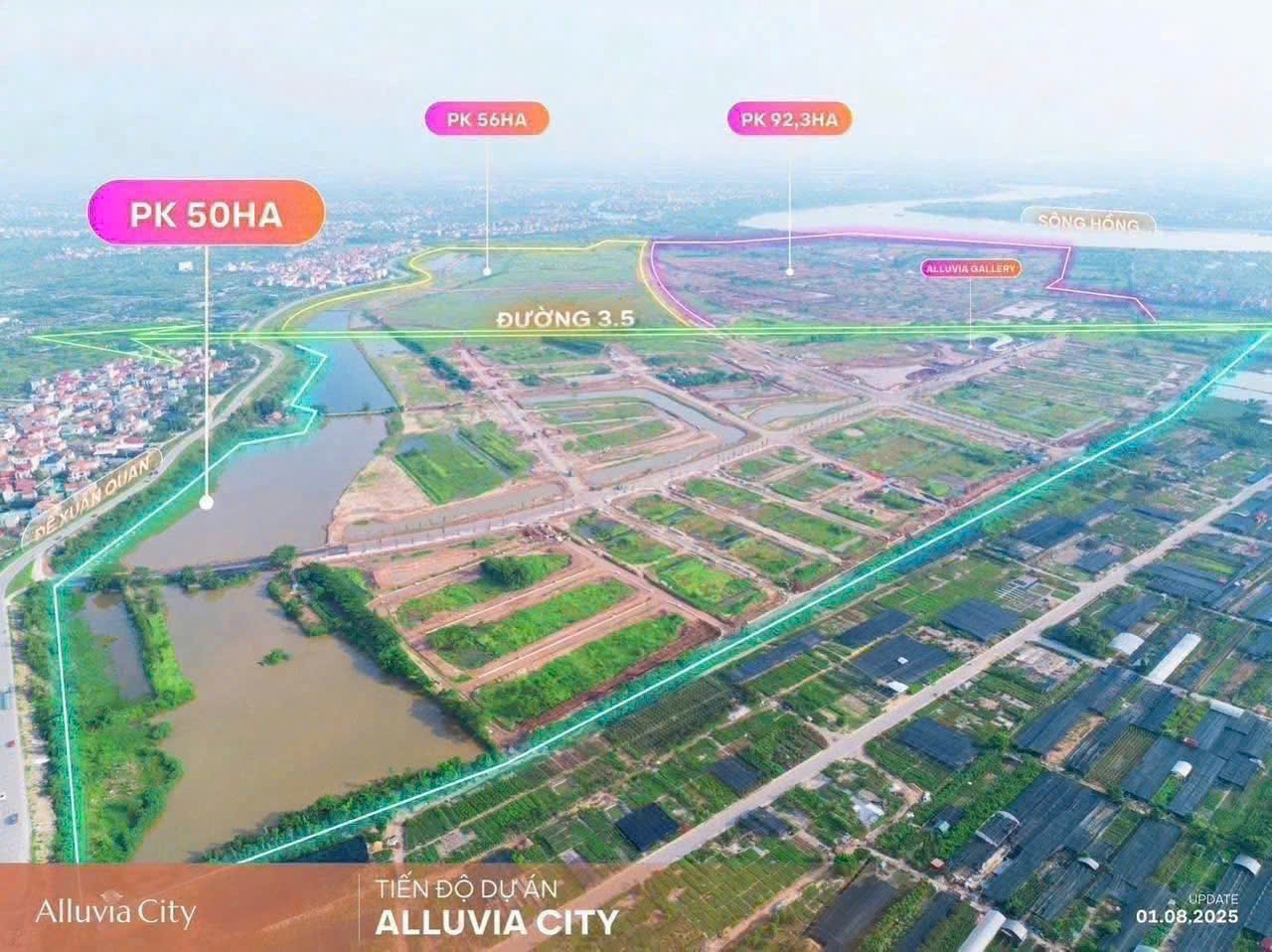 Tiến độ Dự án Alluvia City Hưng Yên