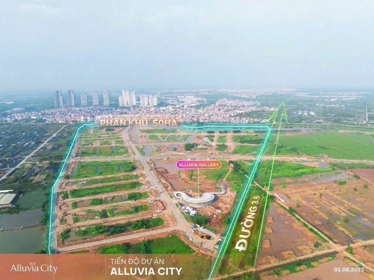 Tiến độ Dự án Alluvia City Hưng Yên