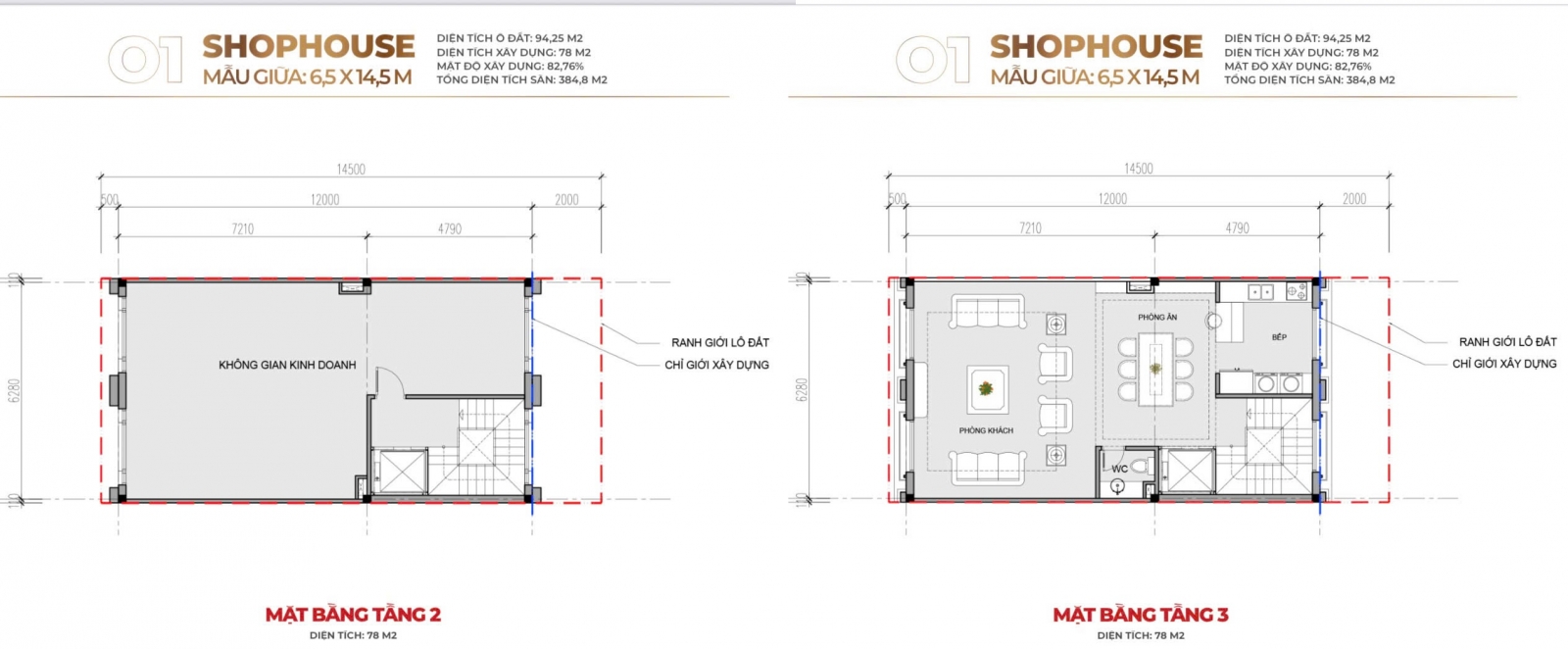 Nhà phố liền kề Sunshine Legend City Hưng Yên
