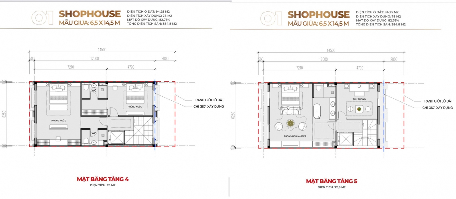 Nhà phố liền kề Sunshine Legend City Hưng Yên