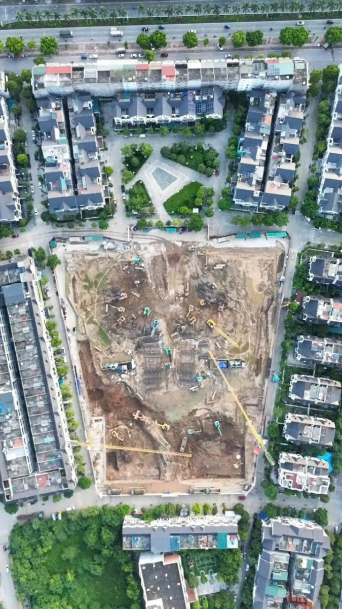 tiến độ dự án chung cư An Bình Homeland dương nội