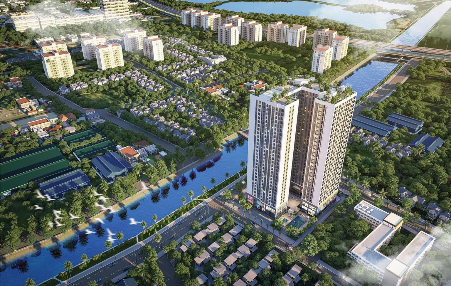 Chung cư Bluegem Tower Thanh Trì hình ảnh