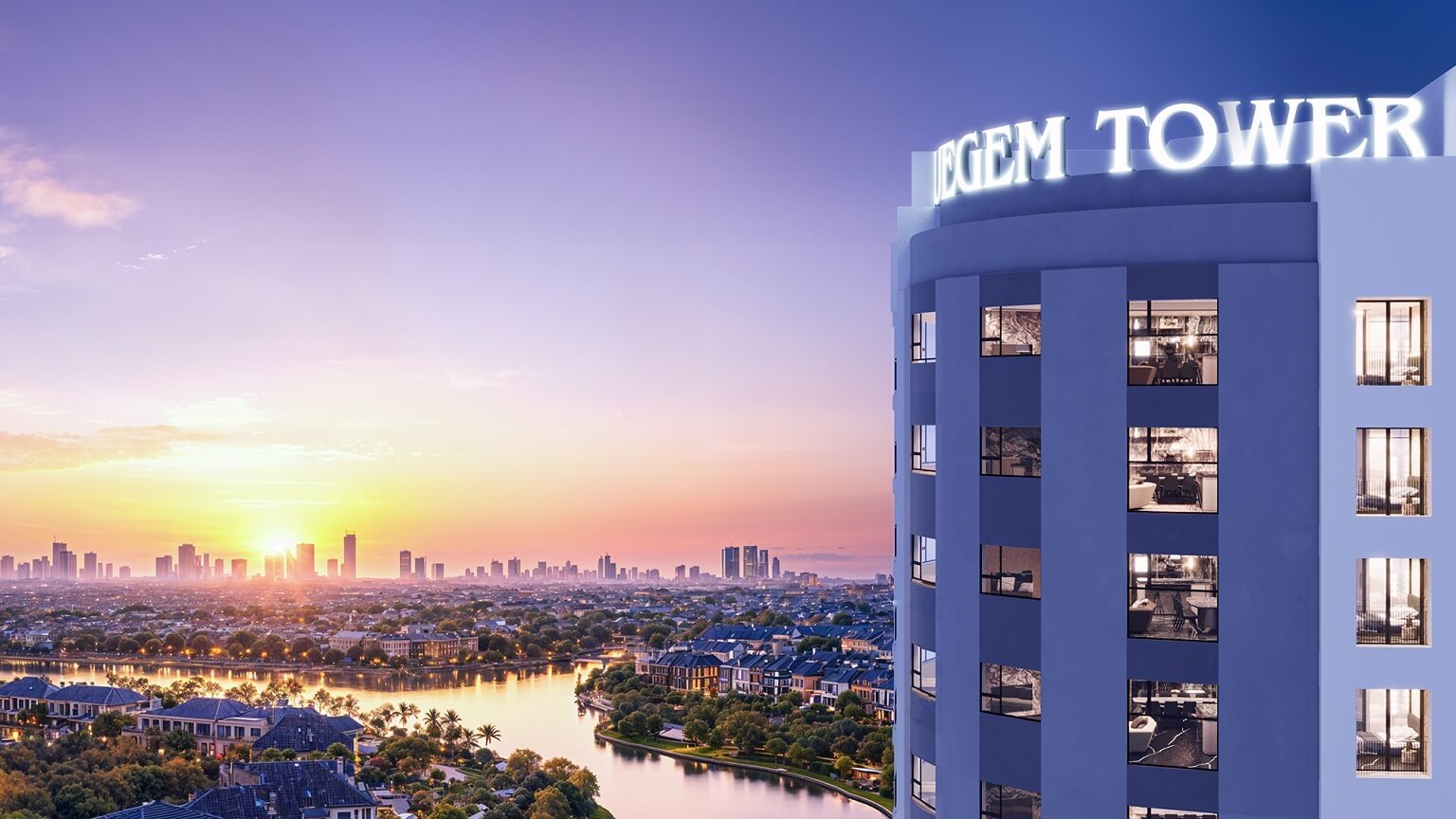 Mặt bằng căn hộ Dự án Bluegem Tower