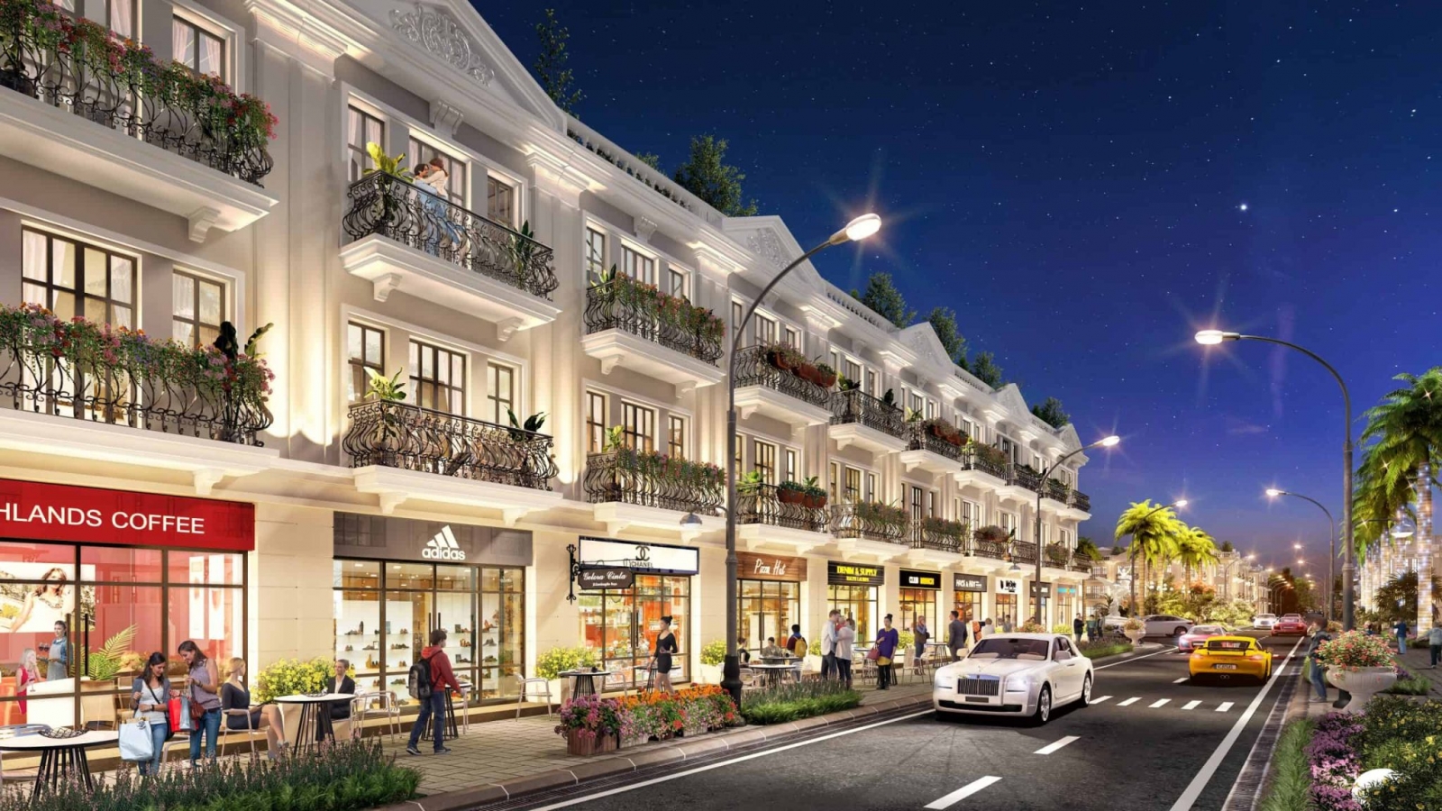 Shophouse dự án CEO Mê Linh thuận lợi kinh doanh