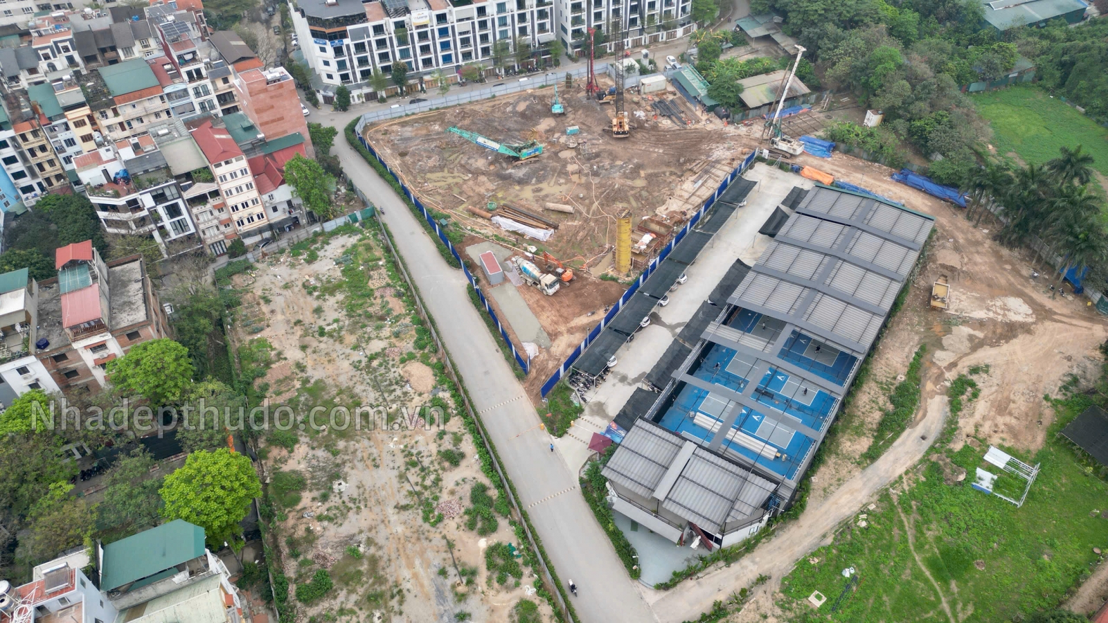 Tiến độ Khu nhà ở Phú Diễn chung cư