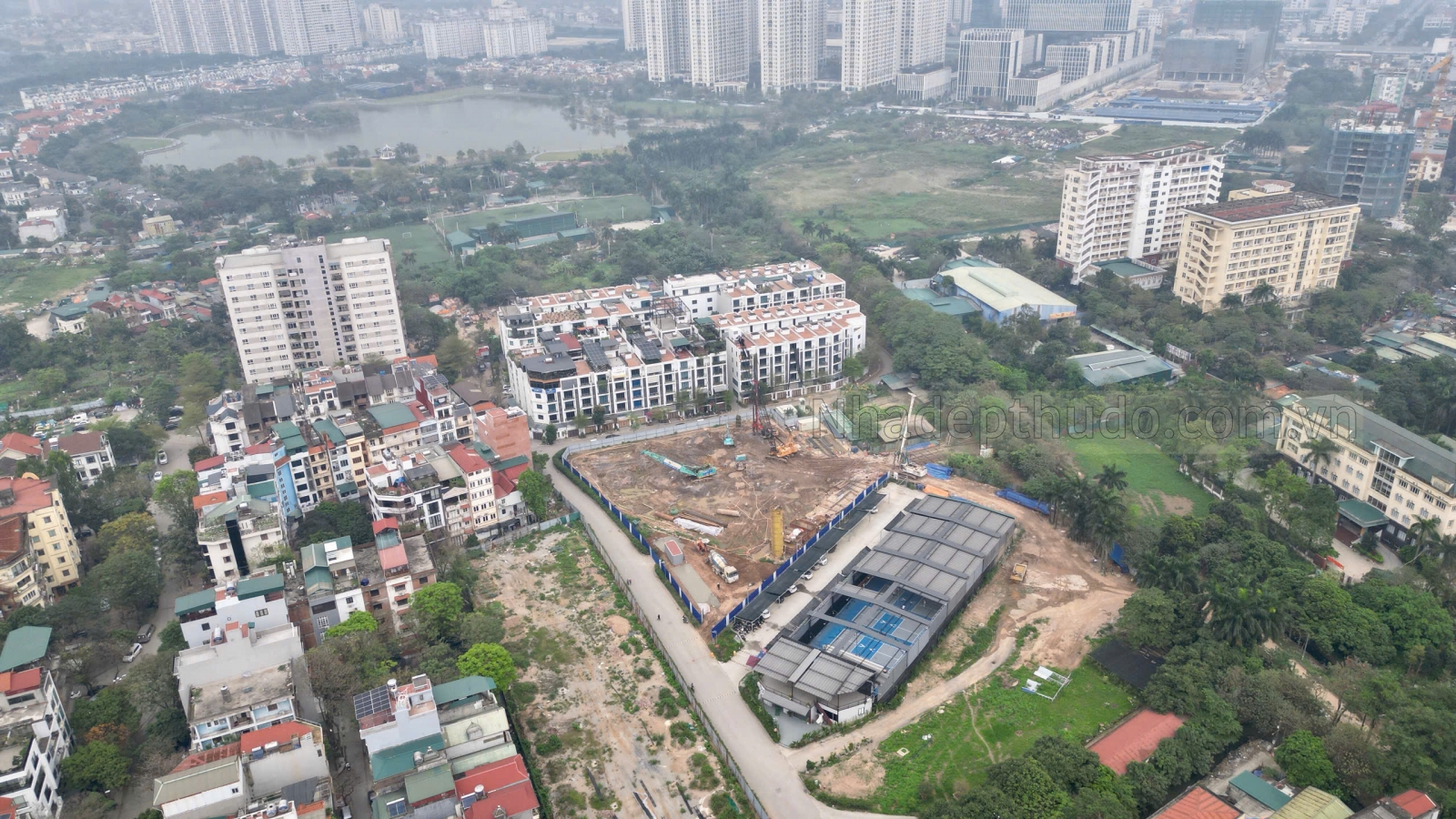 Tiến độ Khu nhà ở Phú Diễn chung cư Minh Giang Phú Diễn