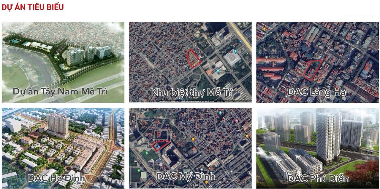 Chủ đầu tư DAC Hà Nội là Công ty Cổ phần Xây dựng và Phát triển nhà DAC Hà Nội