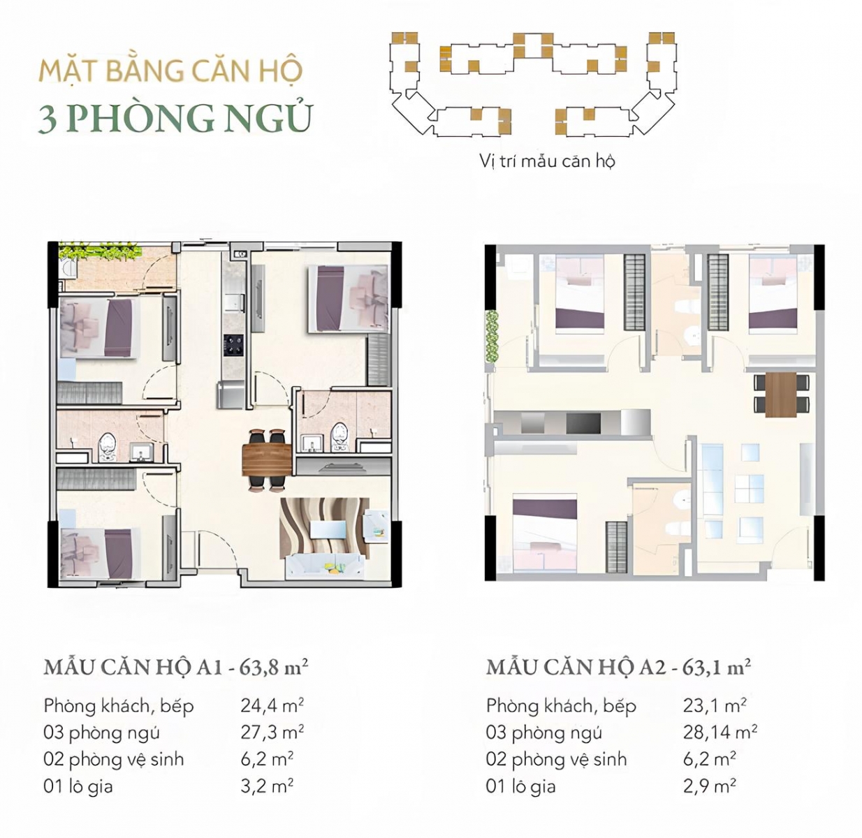 Mặt bằng thương mại ct3 Kim Chung