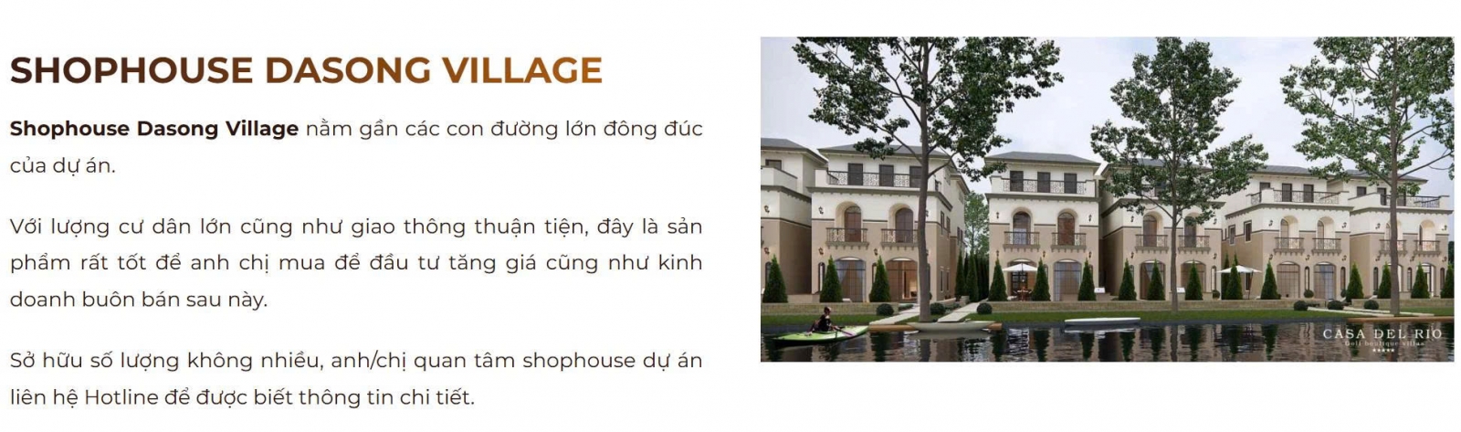 Mẫu liền kề Dasong Village Hòa Bình