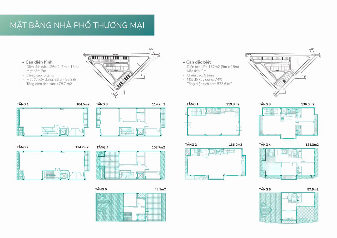 Eco Palace Buôn Ma Thuột mặt bằng