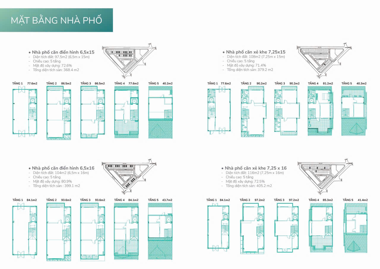 Eco Palace Buôn Ma Thuột mặt bằng