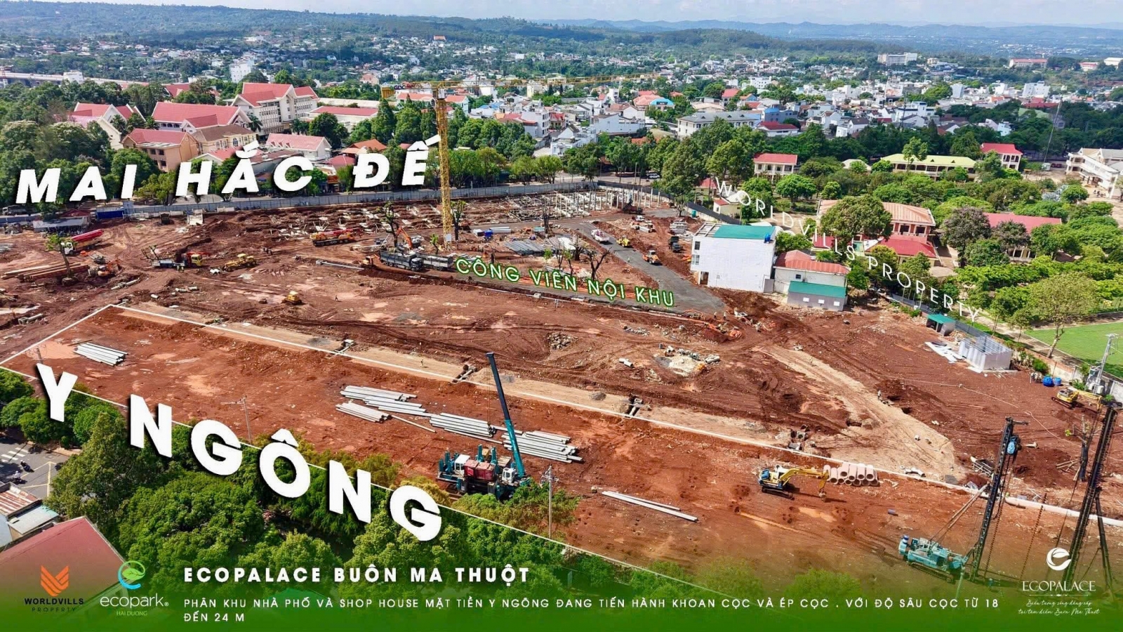 Eco palace Buôn Ma Thuột tiến độ