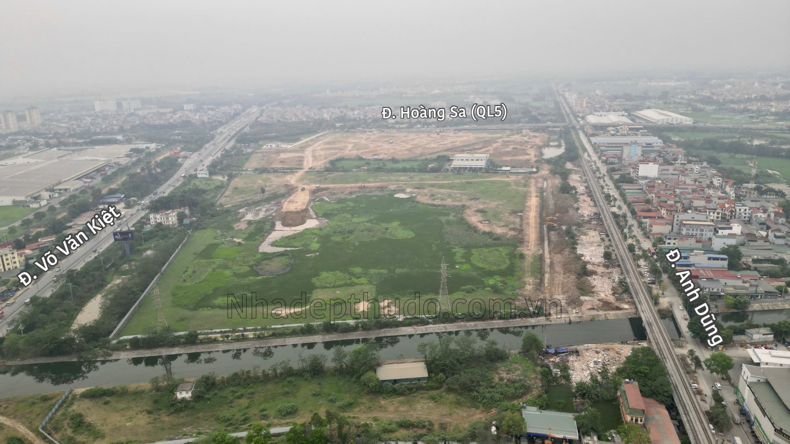 Khu đô thị mới Hateco Đông Anh tiến độ tháng 4/2026