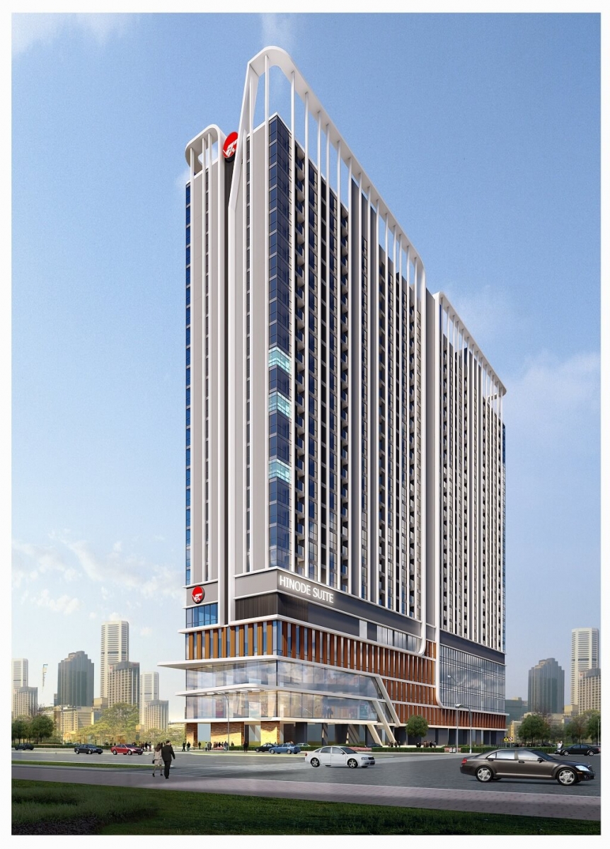 Phối cảnh Hinode Suite 28A Phạm Hùng.