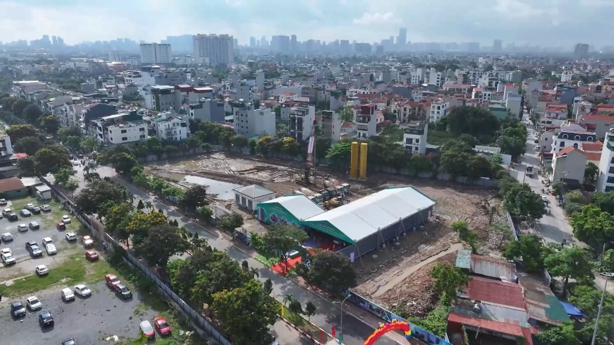 Tiến độ Nhà ở xã hội HUD Vân Canh