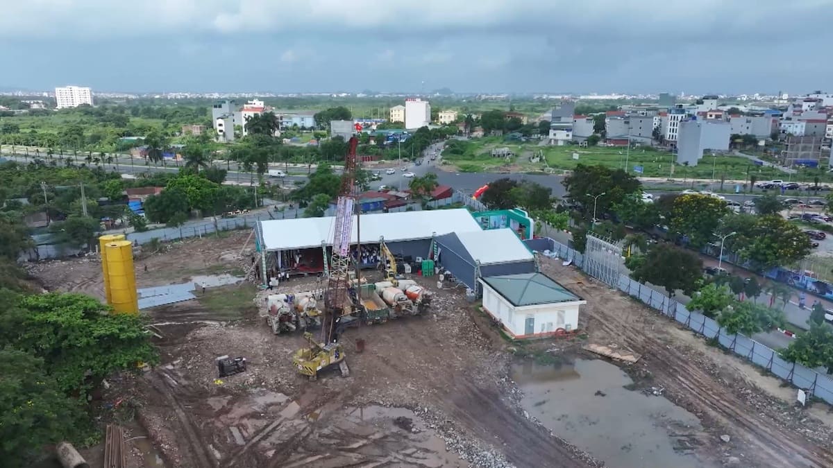 Tiến độ Nhà ở xã hội HUD Vân Canh