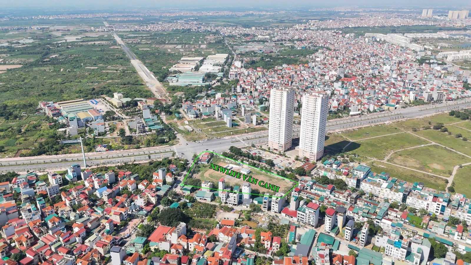 vị trí Nhà ở xã hội HUD Vân Canh