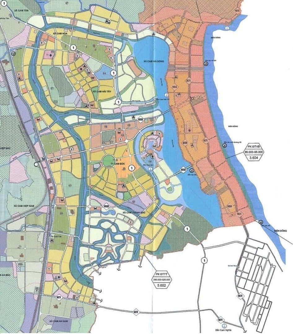 Quy hoạch MHDI Cam Ranh và Vinhomes Cam Lâm