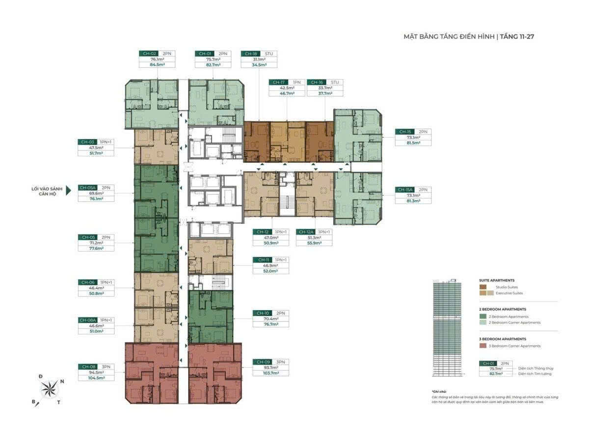 Mặt Bằng Mik Khai Sơn Magnolia Long Biên