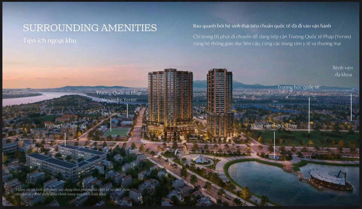 vị trí MIK Khai Sơn Long Biên The Magnolia Private Residences