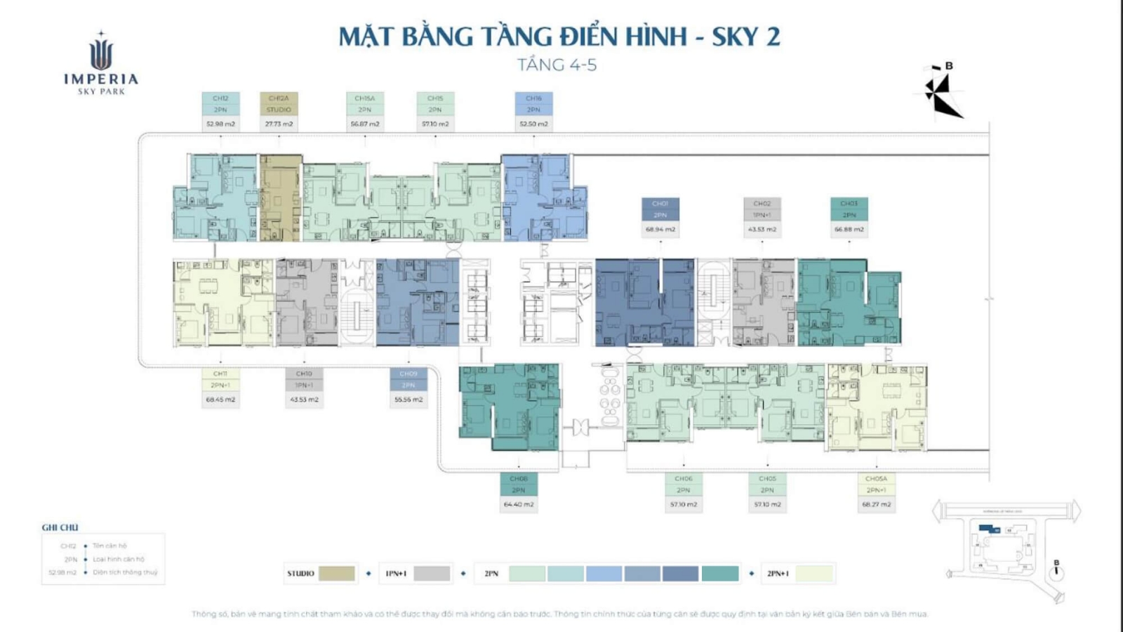 Mặt bằng dự án MIK Nam An Khánh - Imperia Sky Park