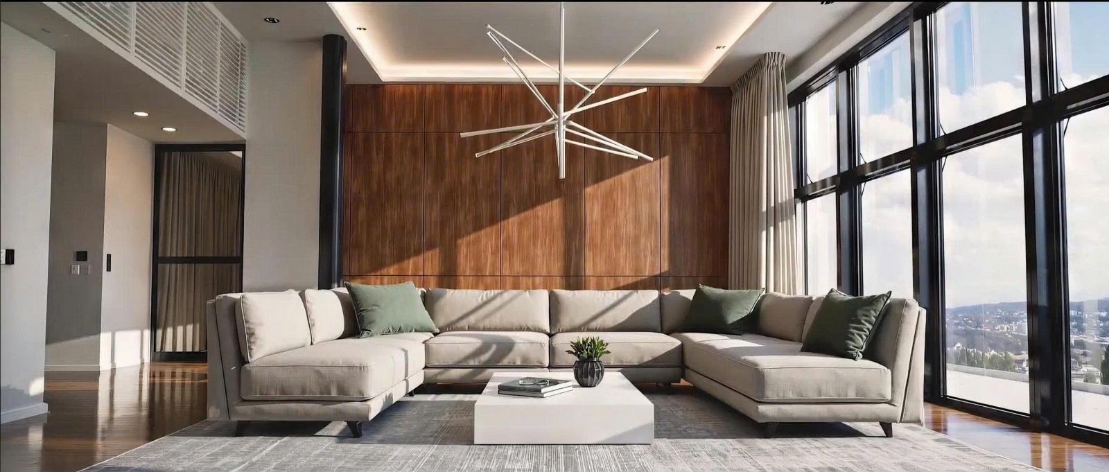 Mipec Tố Hữu dự án Iconia Lakeside phòng khách