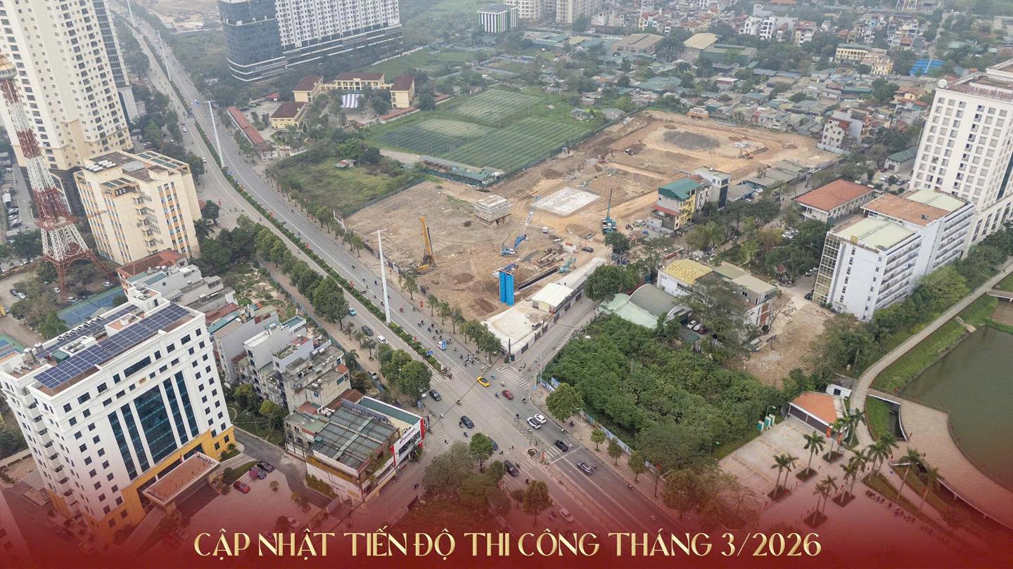 tiến độ dự án Mipec Tố Hữu mới